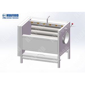 Commercial 1000kg/H Cabbage Vegetable Washing Machine