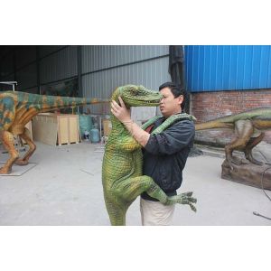 Buy cheap Silicone Rubber Realistic Dinosaur Puppet Customization Acceptable from wholesalers