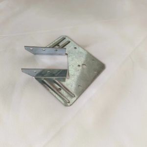 Buy cheap 10pcs Black Heavy Duty Galvanized Hurricane Tie Brackets 18 Gauge 1.2mm Thick Strong Tie For 2X Truss & Beam Joist Hangers Roof & Gazebo Rafter Ties Powder Coating Bracket from wholesalers