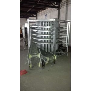 Buy cheap Bread Pizza Cooling Spiral Tower Conveyor From Factory from wholesalers