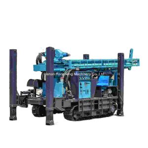 Buy cheap High-Performance 350m Bore Depth Crawler-Mounted Water Well Drilling Machine With 91KW Yuchai Engine from wholesalers