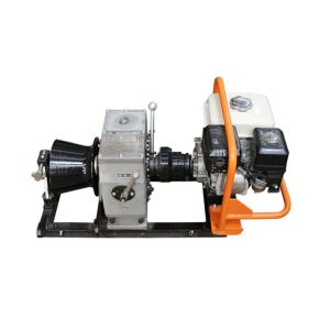 Buy cheap 3 Ton Diesel Engine Single Drum Capstan Cable Pulling Winch from wholesalers