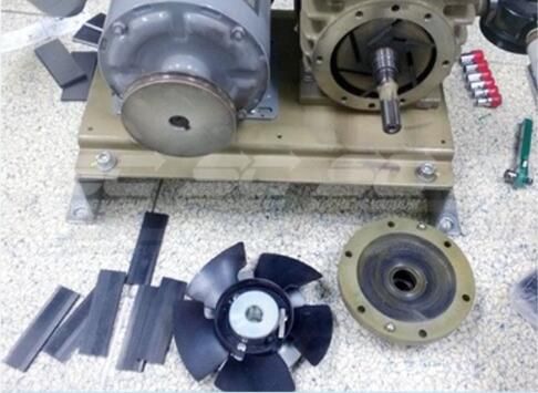 High Temp Resistance EK60 Carbon Vanes Vacuum Pump Blades for Gardner Denver VTA 100