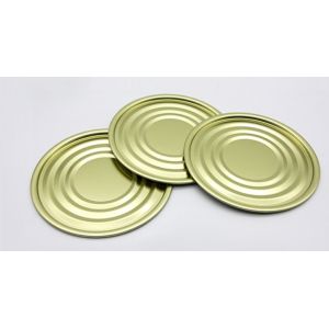 Buy cheap 307# 83mm  tin bottom normal open end with dimple for food can tinplate can bottom lid cover from wholesalers