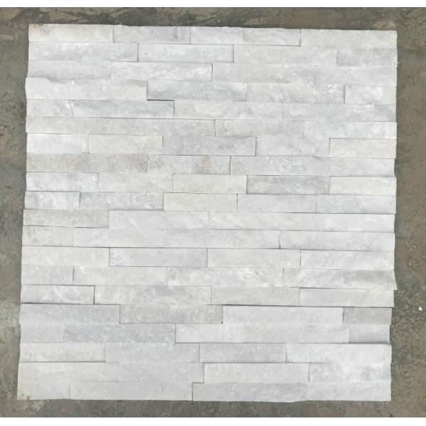 Quality Wall Cladding Stacked 180x350mm Cultured Marble Stone for sale