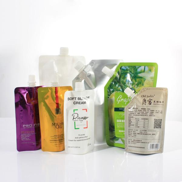 Buy cheap Universal Aluminum Foil Spout 120ml Stand Up Plastic Bag from wholesalers