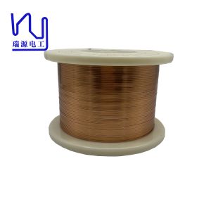 Buy cheap Class 180 Solderable Polyurethane Enameled Flat Copper Winding Wire from wholesalers