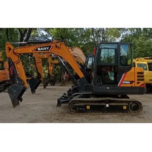Buy cheap 90% New Second Hand Construction Machine 5T Mini Digger Used Sany SY60C-10 Crawler Excavator from wholesalers