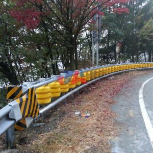 Buy cheap Roadway Used Eti Rotary Barrier EVA PU Roller Cushion Crash Barrier for Highway Traffic Safety from wholesalers