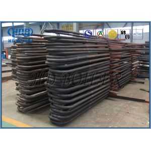Carbon Steel Coils Superheater And Reheater Processing Plant Ball Passing U