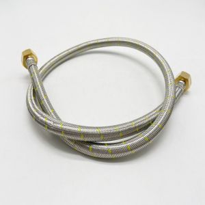 Buy cheap Stainless Steel Wire Braided Rubber Flexible Gas Hose 1/2