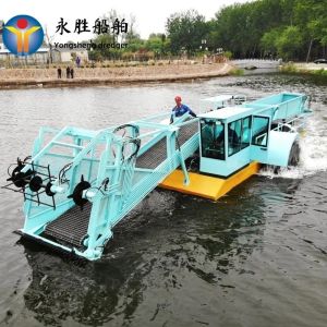 River 60kw Small Lake Weed Harvester With Diesel Engine