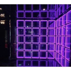 Buy cheap Outdoor Advertising Hologram Fan with Customized LED Strips and Abyss Layer Effect from wholesalers