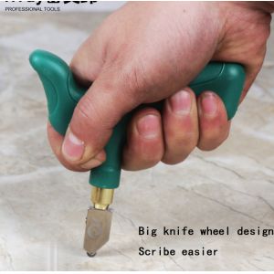 Glass tile opening set new opening glass knife scribing divider breaking bricks