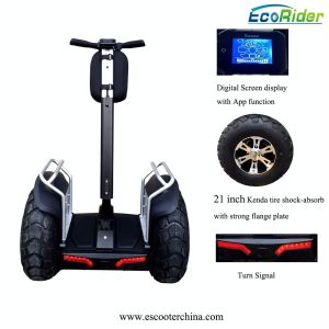 Buy cheap E8-2 4000w Double Battery Two Wheels Electric Chariot Scooter With 21 Inch Tire from wholesalers