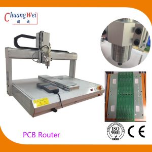Buy cheap 50000R/S Single Table TAB PCB Separator with 0.1mm Routing Precision,PCB Router Machine from wholesalers