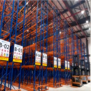 Buy cheap Customized Steel VNA Pallet Rack / Heavy Duty Industrial Pallet Racking from wholesalers