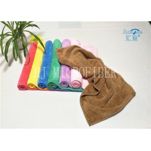 Buy cheap Colorful Beautiful Eco - friendly Microfiber Bath Towel Super Absorbent from wholesalers