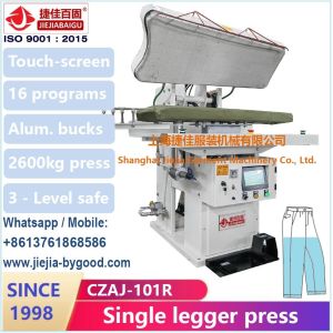 Buy cheap Jeans denim trousers Steam Industrial Trouser Pressing Machine legger from wholesalers