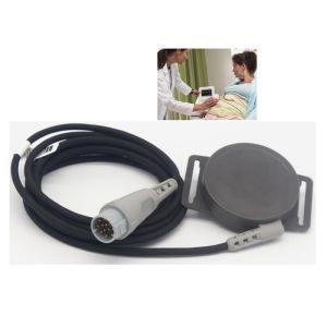 Buy cheap Corometrics 116 118 Fetal Doppler Ultrasound Probe 12 Pin Round Gray Connector from wholesalers