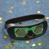 LED Bluetooth Smart Glasses Programmable App Control With Straps for sale