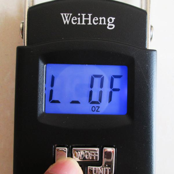High Accuracy 1g LCD LED Display Portable 50 kg 110LBS Digital Handheld Electronic Baggage Scale Tare Function Supported