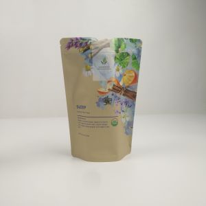 Buy cheap Gravure Printing MOPP Tea Packaging Bag Eco Friendly With Zipper from wholesalers