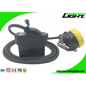 Rechargeable Mining Hard Hat Led Lights , Miners Cap Lamp Support USB Charger