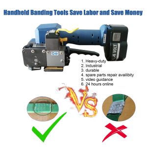 video guidance electric strapping machine handheld electric strapping tools
