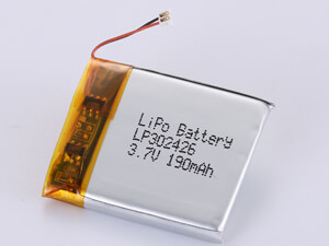 60mΩ Internal Impedance EWT Logo Lithium Polymer Battery with CE Certification