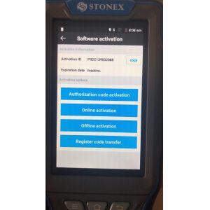 Land Surevy Software China brand CHC GNSS RKT Landstare software registration