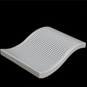 Buy cheap Curved Aluminum Metal Ceiling 19mm Height PVDF coating from wholesalers