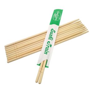 Buy cheap 20cm Chinese Round Bamboo Chopstick Paper Cover Sterilization Disposable from wholesalers