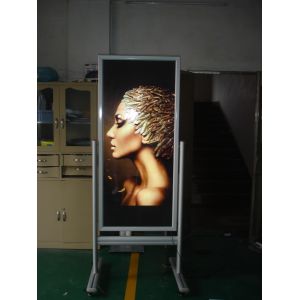 Buy cheap Right Angle Anodized Silver Profile 30mm LED Slim Light Box from wholesalers