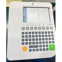 Buy cheap 7" 12 Channel ECG Machine EKG Electrocardiograph Cardiac Monitoring Manual Auto product