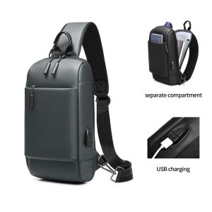Buy cheap MingLu Anti Splash Fabric Men'S Single Strap Backpack Male Sling Bag from wholesalers