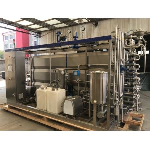 PLC Core SUS316 Uht Pasteurizer Equipment With Steam Sterilization