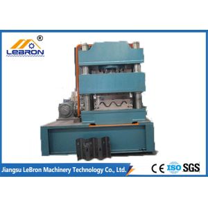 Buy cheap Gray color 2018 new type Guardrail Roll Forming Machine PLC Control Automatic made in China from wholesalers