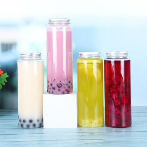 Leak-proof Bubble Tea Jugs Clear Durable Capacity 120ml 250ml 350ml 500ml 1000ml