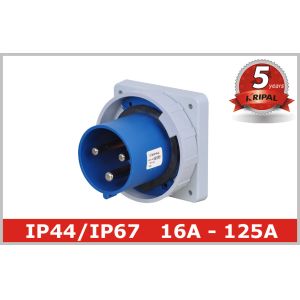 Buy cheap Waterproof 220V 3 Pin And Sleeve Receptacle with Flush Mounted from wholesalers