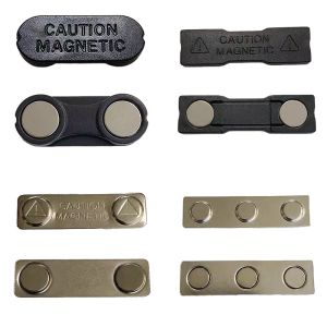 Buy cheap Neodymium Rectangular Badge Magnet Adhesive Custom Magnetic Name Tags from wholesalers