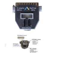 China X-ADAPTER DB25  to DIP-8 for pogo pin TSSOP /MSOP /SOIC  connect DIGI PROG -DP3 programmer device for sale