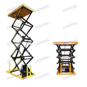 400kg Electric Stationary Scissor Lift Table Multi Scissor Max Height 4140mm