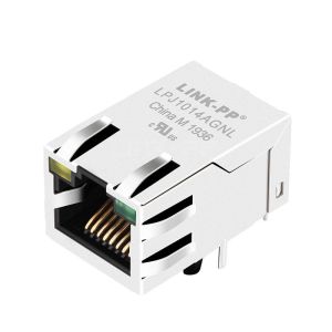 Buy cheap X Multiple XRJH-01D-1-D12-170 Compatible LINK-PP LPJ1014AGNL 10/100 Base-T Tab Up Yellow/Green Led 1x1 Port Shielded Connector RJ45 Jack from wholesalers