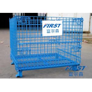 Buy cheap Wire mesh container used in storing goods in warehouse product
