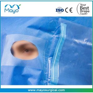 Buy cheap Disposable Surgical Eye Drape With Collection Pouch For Ophthalmology from wholesalers
