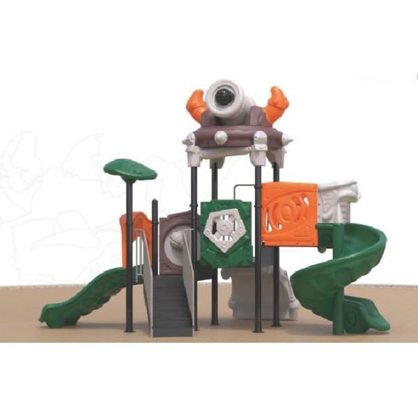 Quality LLDPE plastic commercial play equipment plastic playground set for sale