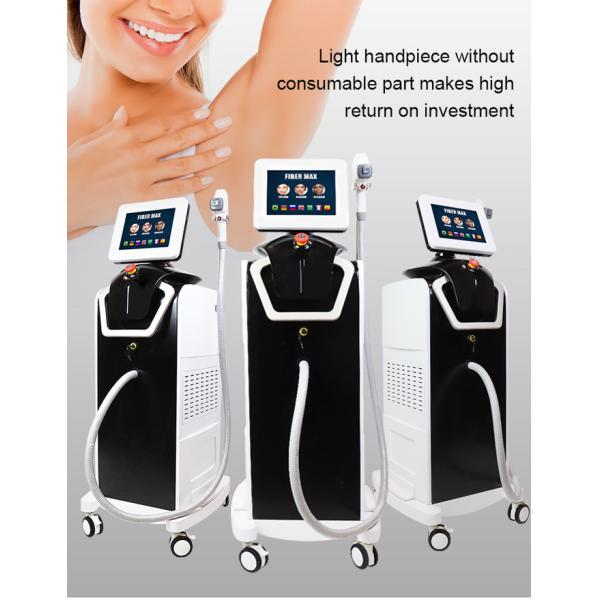 755nm 808nm 1060nm Fiber Laser System Professional Painless Permanent Diode Laser Hair Removal Machine