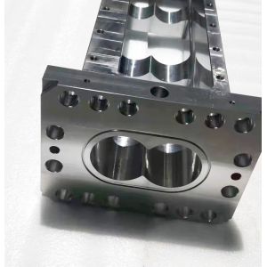 Buy cheap Precision CNC Machining Twin Screw Extruder Machine Components Barrel Cylinder from wholesalers