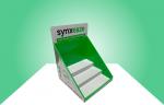 Buy cheap Three Tiers Cardboard Counter Display Stands For Selling Pain Relief Medicine from wholesalers